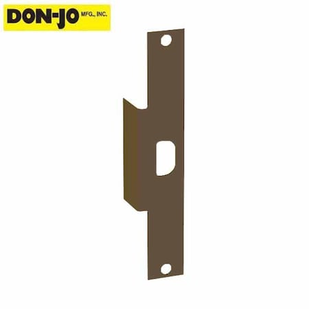 Don-Jo Don-Jo: Electric Strike Filler Plate 9" x 1 3/8", Duro Coated DNJ-AF-291-DU
